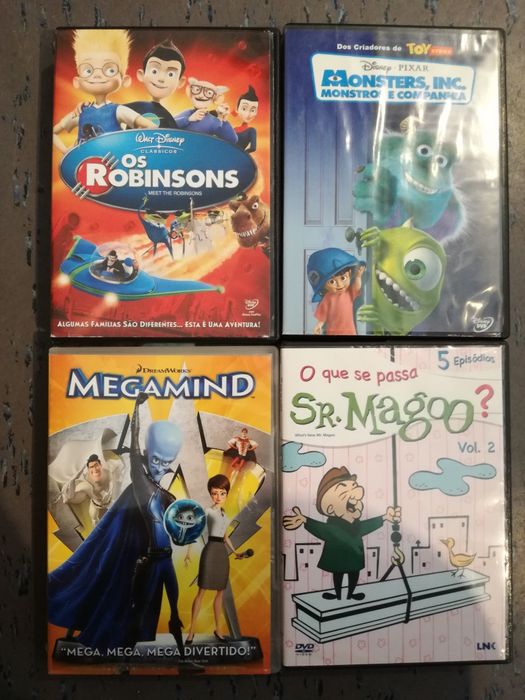DVD's Disney e outras coleções