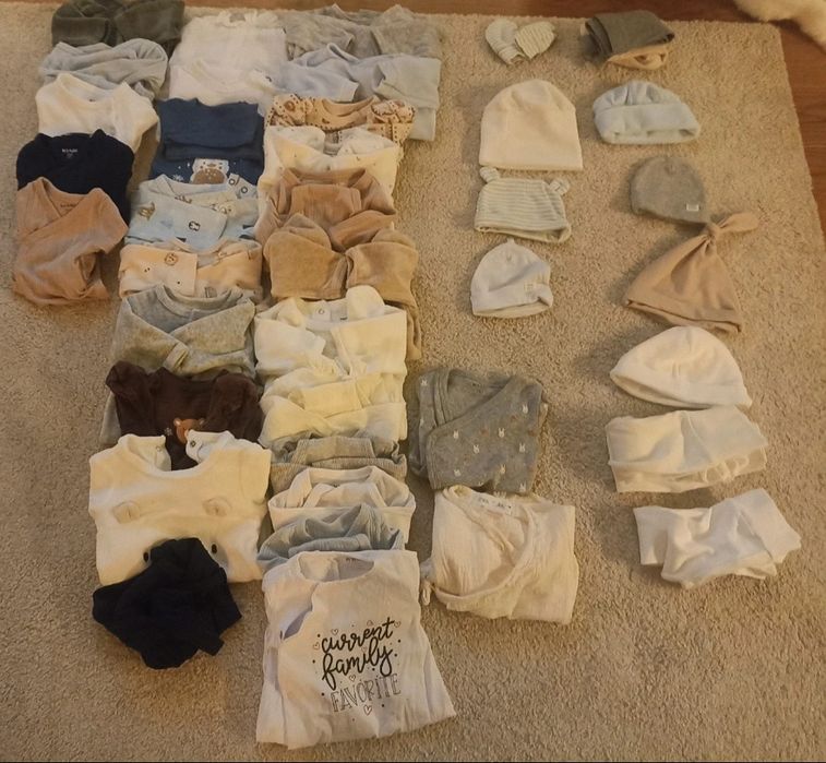 Lote roupa bebê 0-1 meses menino