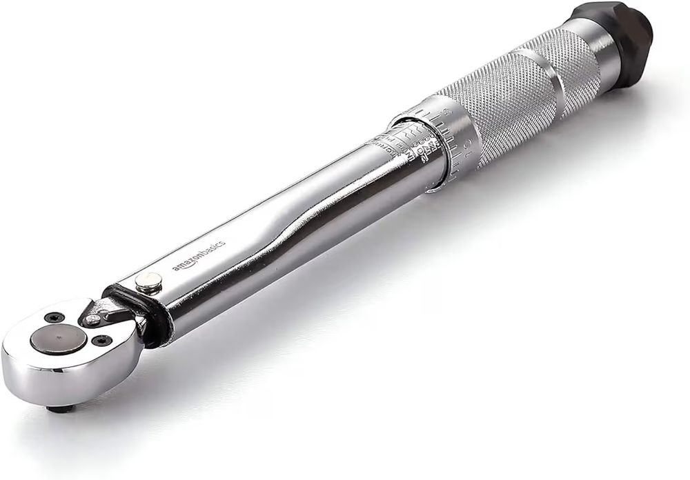 Chave dinamométrica de 1/4 polegadas, 3,95-22,5 Nm, 35-200 pol.-lb (Artigo Novo)