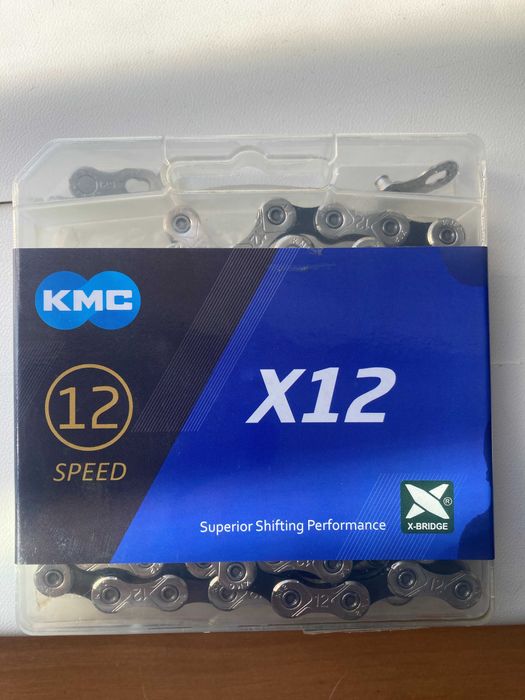 Цепь Кассета  ZTTO KMC X 8-9-12 + замок ОРИГИНАЛ   Тайвань