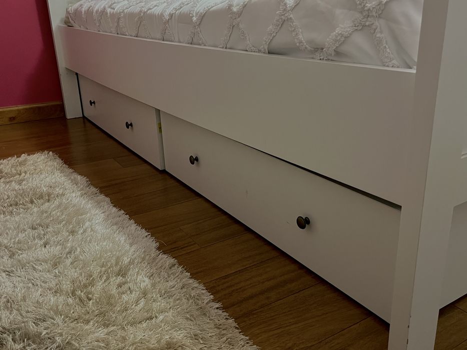 cama individual + colchao