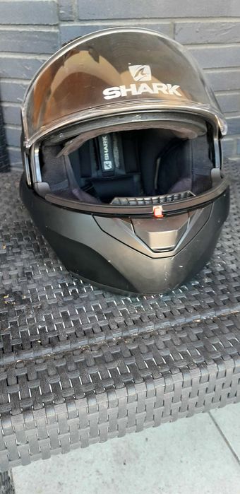 Kask szczękowy Shark EVO GT Blanc matowy