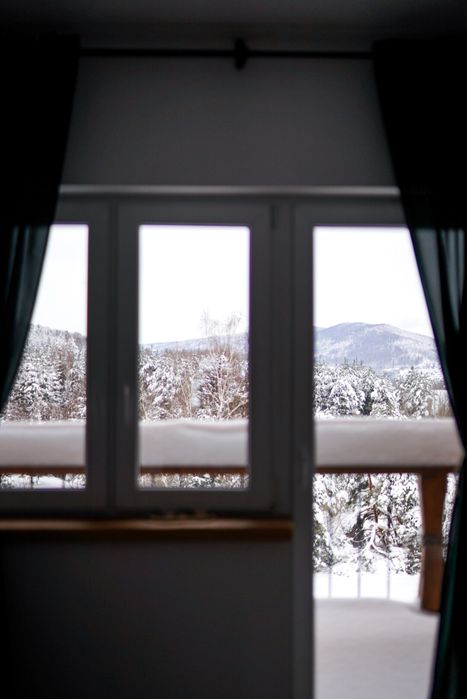 Domek pod lasem z balia Ustrzyki Dolne noclegi Bieszczady