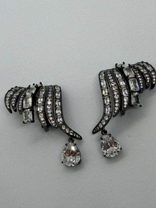Kolczyki nausznice Vienna sygn Swarovski