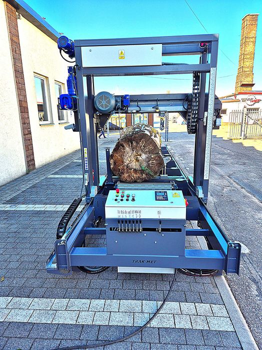 Trak taśmowy 160 cm do dużych kłód TTP-1500 Extreme Nowość od TRAK MET