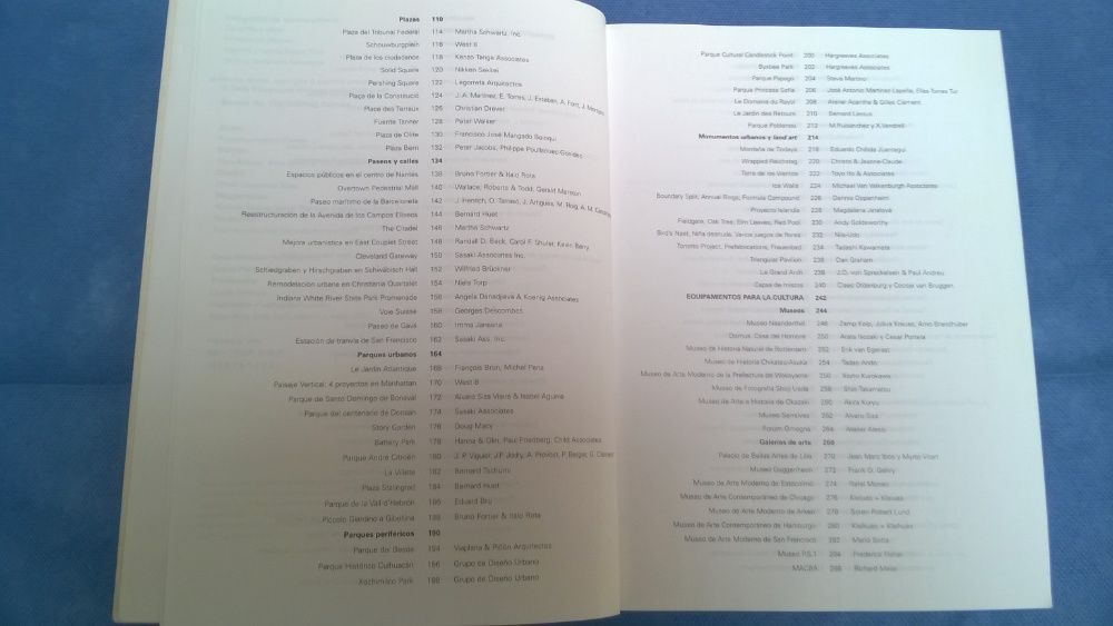 Atlas de arquitectura actual