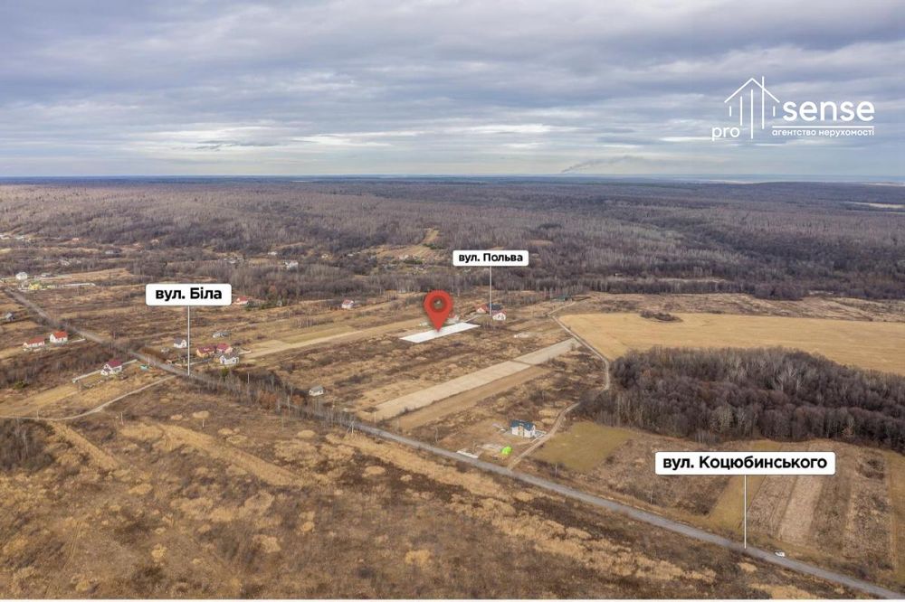 Ділянка 25сот. під будівництво с. Посіч