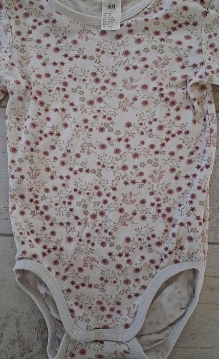 Body z długim rękawem H&M r. 98