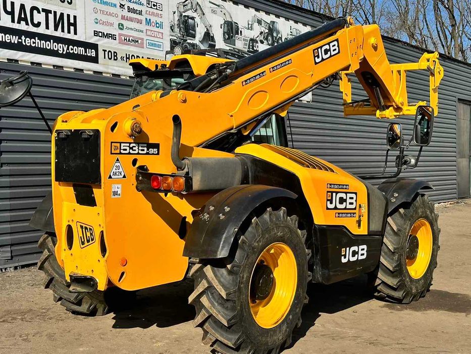 Навантажувач телескопічний б/в 
JCB 535-95, 2015 р/в
