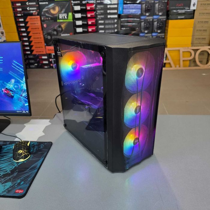 Компютер Новий Ryzen 5 3600 Pro, 16GB DDR4, RTX 2060 6GB, SSD 500GB