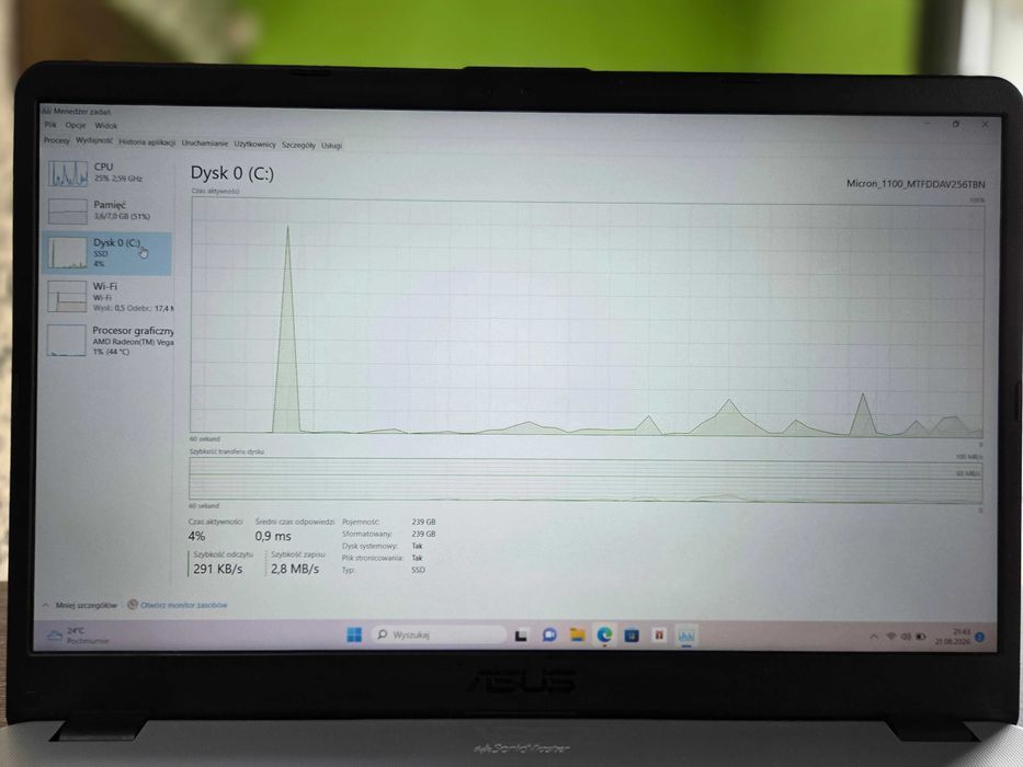 ASUS VivoBook 15 R504ZA Ryzen 5/8GB/256SSD