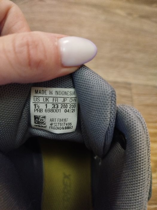 Оригінальні дитячі черевики Adidas Terrex Hyperhiker,33 р,  21 см,