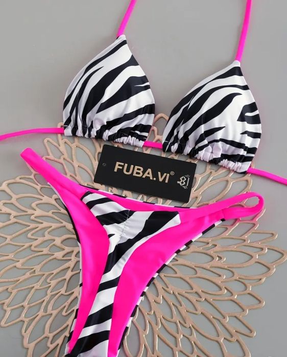 Strój kąpielowy dwuczęściowy plażowy bikini L 40
