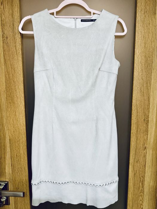 Sukienka Love Republic S M 36 38 zamsz zamszowa