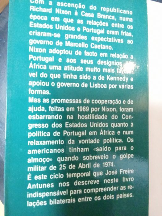 "Os Americanos e Portugal"- Kennedy, Nixon, Salazar e Caetano 
Autor