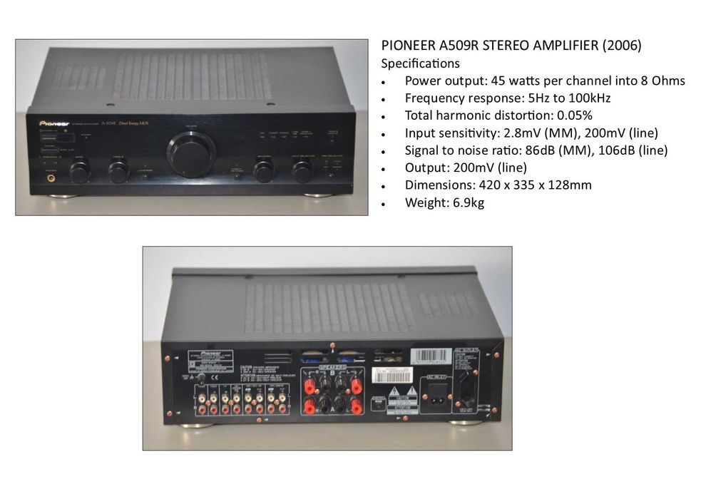 Stereo Amplifiers and Speakers: PIONEER, SANSUI, and PSB Speakers64283919326209121