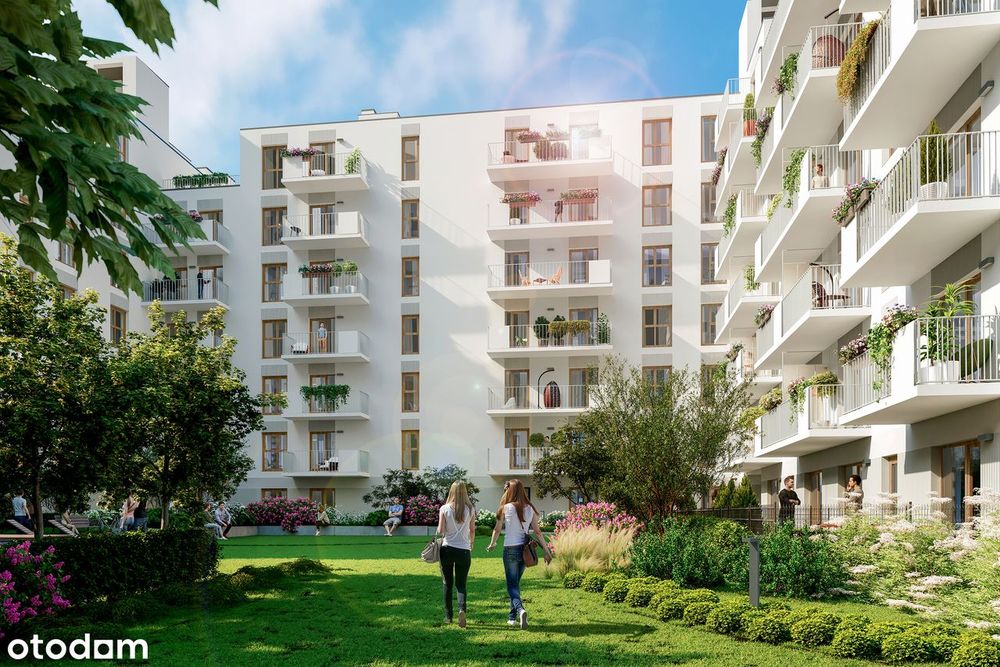 2-pokojowe mieszkanie 38m2 + ogródek Bez Prowizji