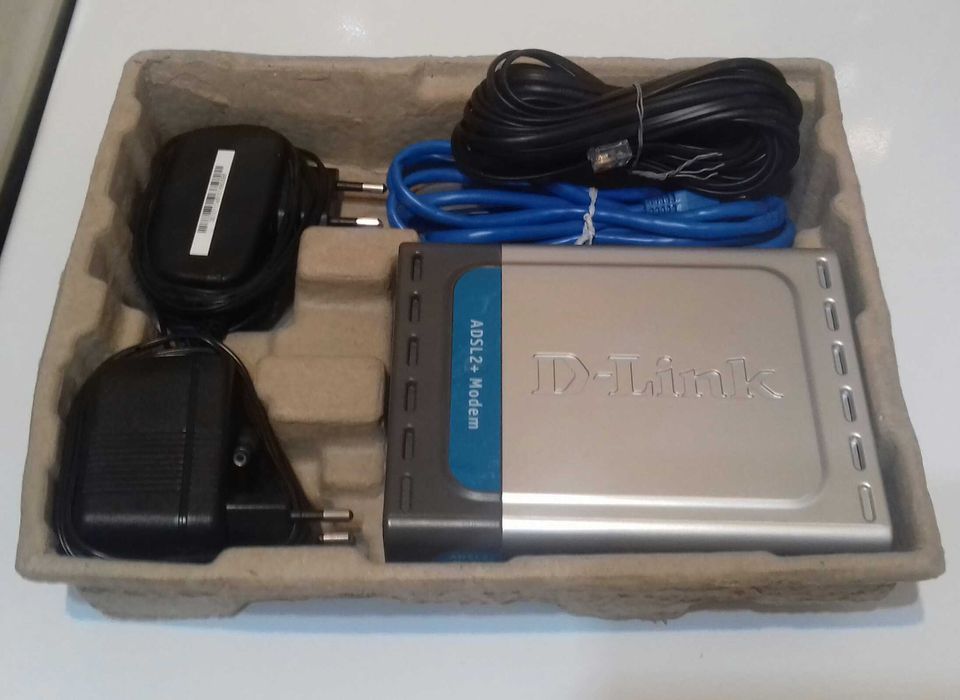 D-Link modem router ADSL2 + DSL-524T