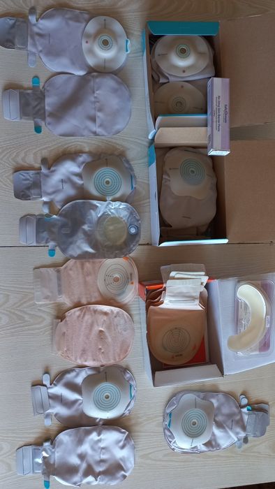 Продам калоприемники,4 варианта. Паста герметизирующая,тейп полукольца