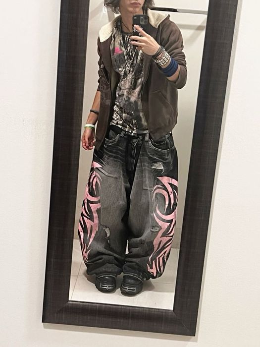 Джинси,jaded london pink blade jeans