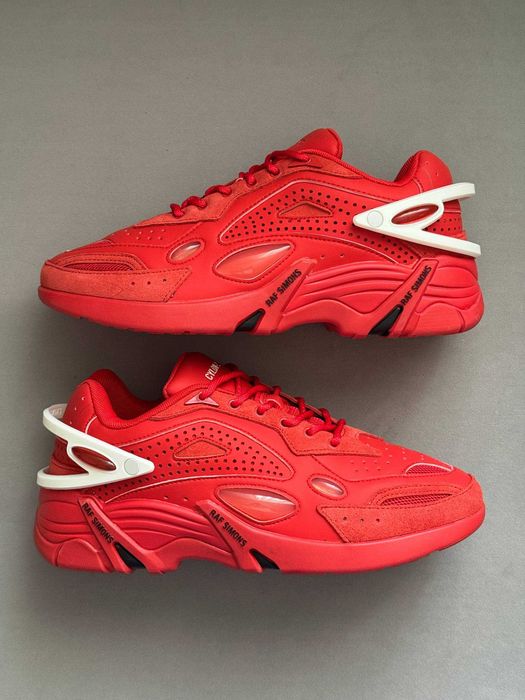 Кросівки Adidas x RAF SIMONS Cylon - 21 Red/White premium: 4 700