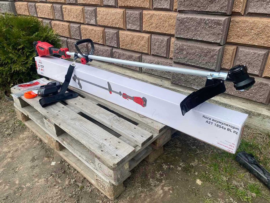 акція до суботи! Коса акумуляторна Vitals AZT 1854a BL Kit з акб та зп