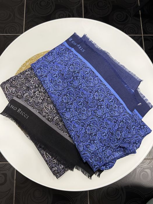 Новий чоловічий кашеміровий шарф Stefanno Ricci. Оригінал
