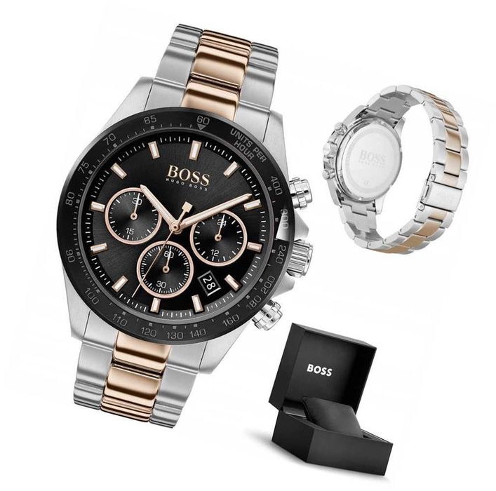 Zegarek męski Hugo Boss 1513757 Hero Chronograf + BOX.