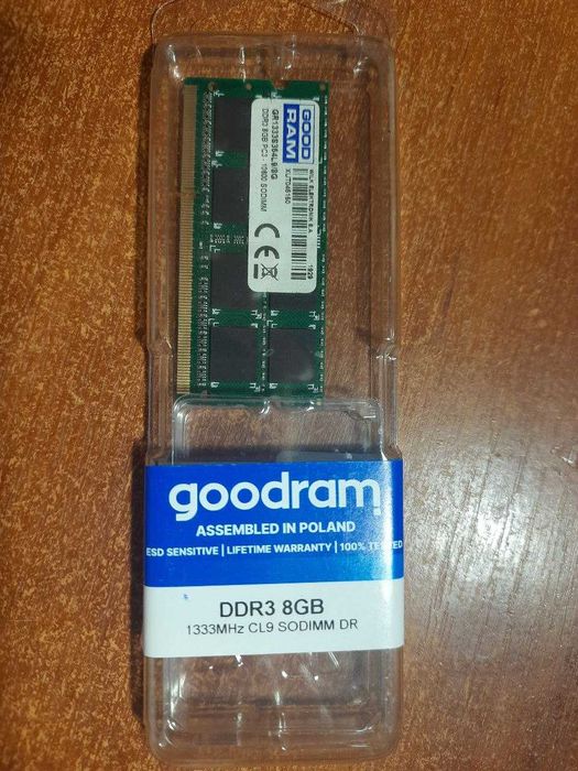 DDR3 8gb для ноутбука