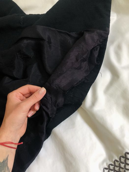 Czarna marynarka Talbots USA 38 (M) puffki wełna