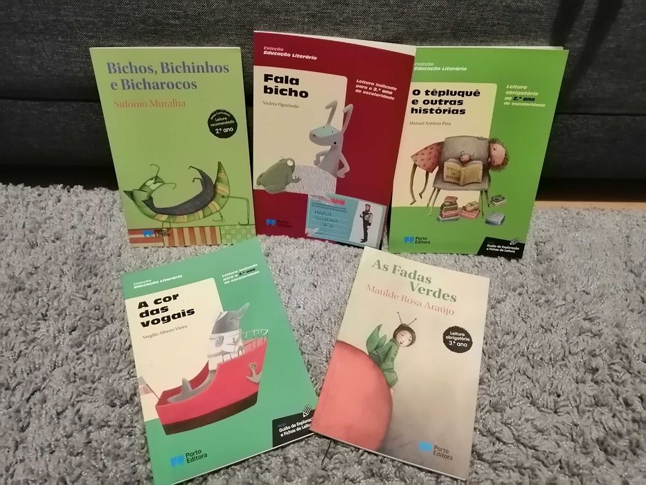 Livros PNL 1 ciclo para o 1º e 2º ano