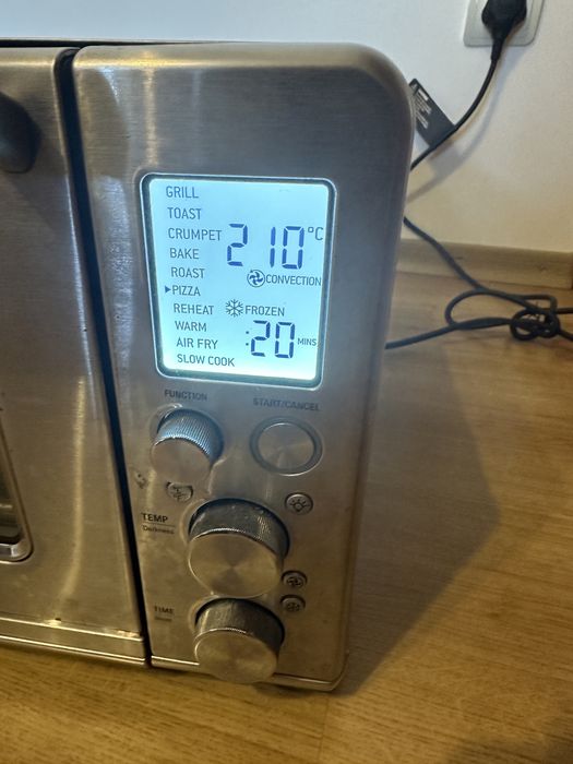 Духовка настільна, мікрохвильовка Sage SOV860BSS