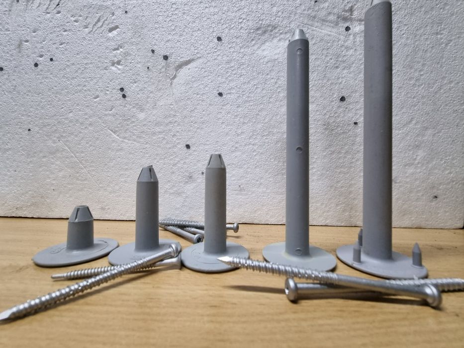 Kołek kołki do styropapy styropianu 10cm dach duża ilość GOK tuleja