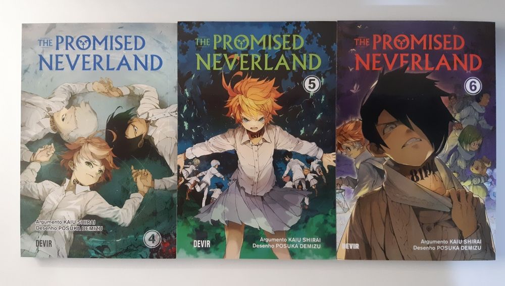 The Promised Neverland, Volumes 1 a 6 (Português)