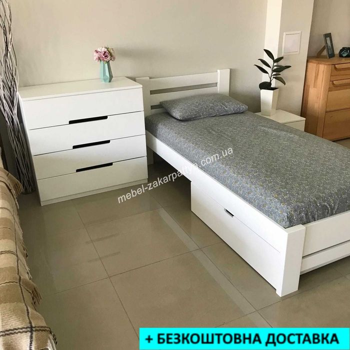 Ліжко деревяне массив 90,120,140,160,180х200. Кровать двуспальная бук. Односпальне двоспальне ліжко. Натуральне дерево бук. Безкоштовно по Україні.