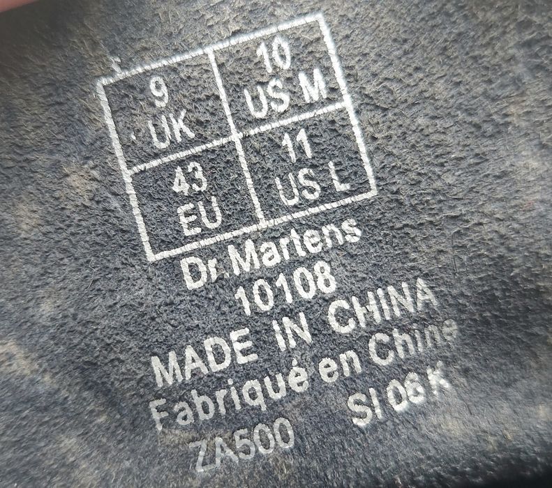 Ботінки черевики фірми Dr Martens Knightsbridge london оригінал 

Розм