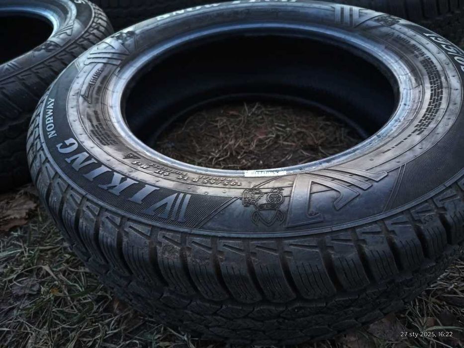 4Opony Zimowe 195/65 R15 91T VIKING Norway SnowTech M+S Rotation~6mm