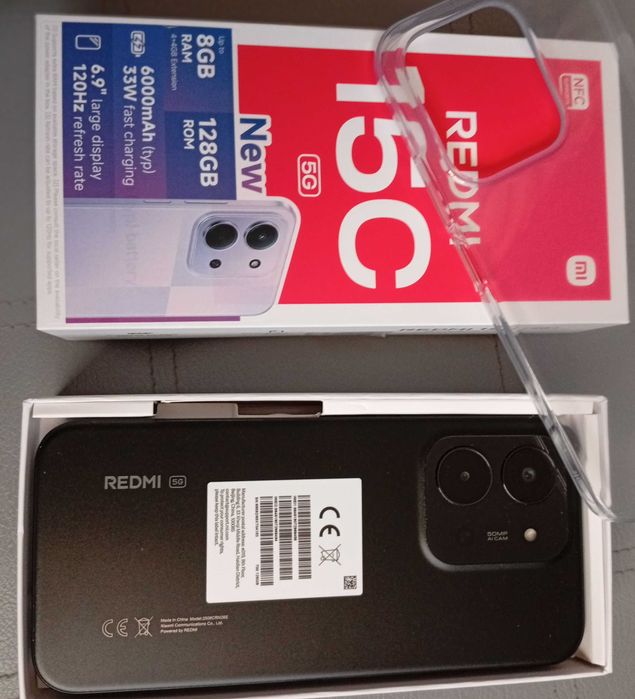 Xiaomi Redmi 15C 5G 8/128GB 120Hz 6000mAh Jak Nowy !