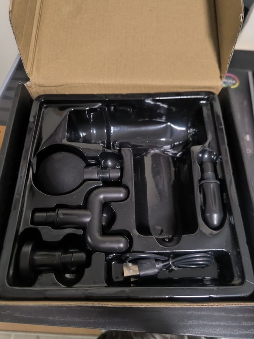 Acessórios pistola de massagen novos