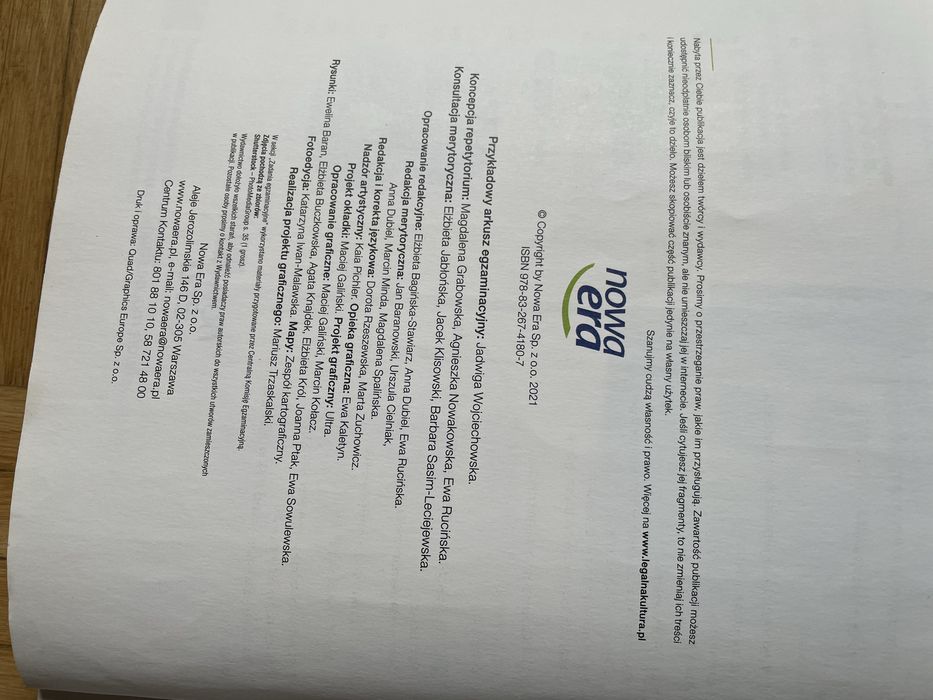 Teraz egzamin ósmoklasisty repetytorium. Matematyka