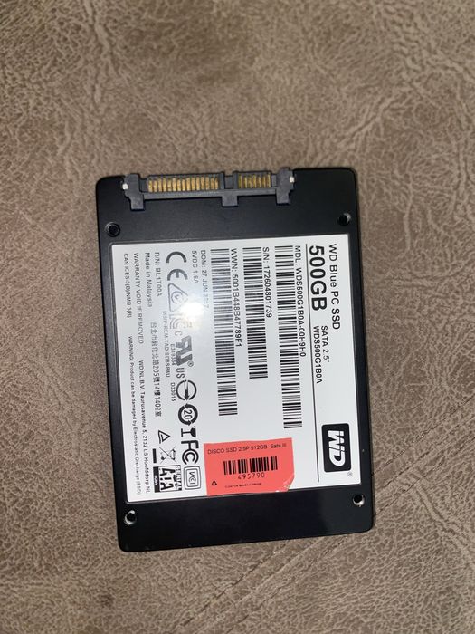Título: SSD SATA 2,5” – Funciona Perfeitamente – 15€