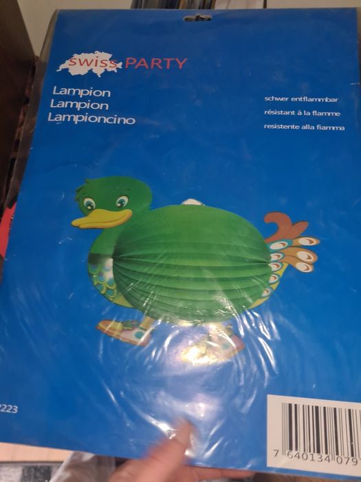 Lampion abażur kaczka