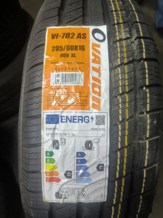 Nowe opony całoroczne 205/60 R16 96V XL Ovation VI-782 AS All Season