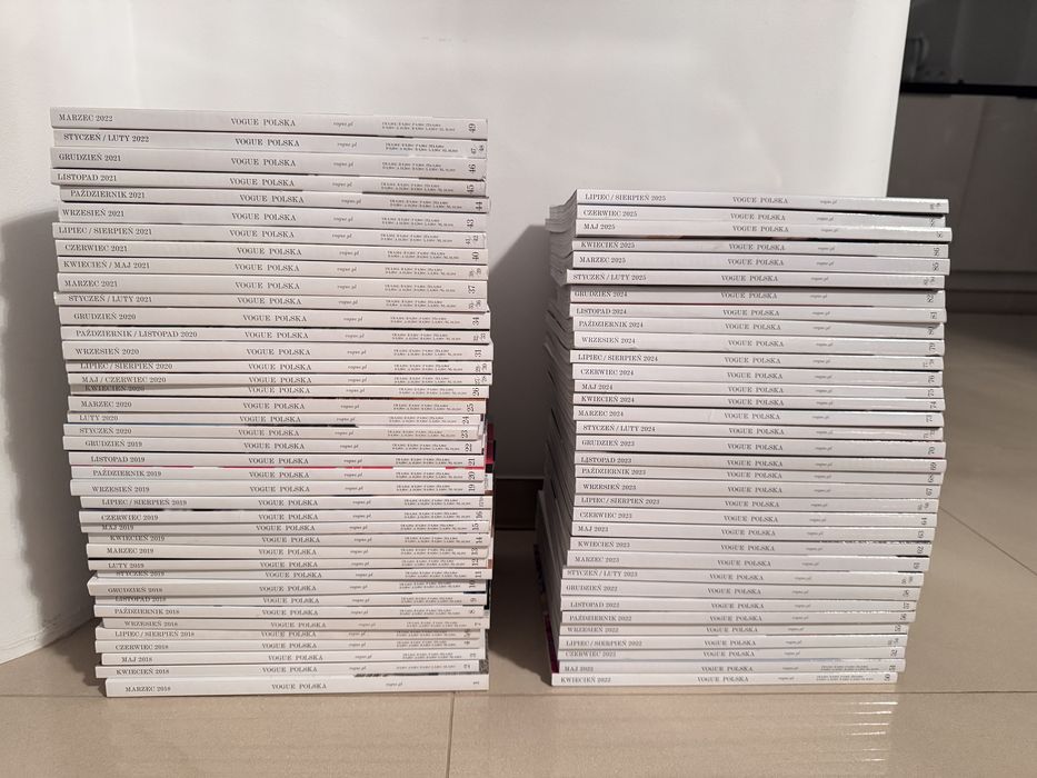 Sprzedam Vogue Polska - wszystkie wydania czasopisma