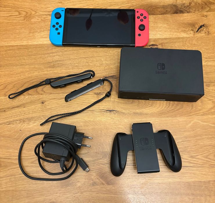 Nintendo Switch Oled + gry