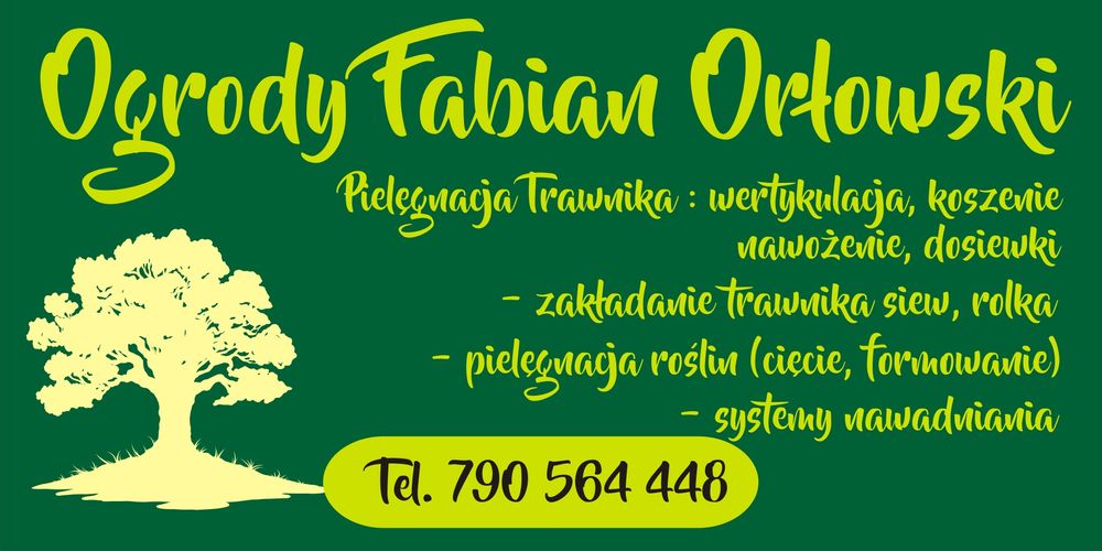 Usługi ogrodnicze Ogrody Fabian Orłowski