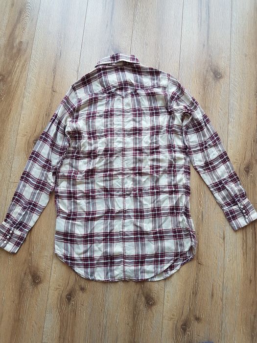 S 36 G-star Raw tacoma Long check shirt koszula damska w kratę boyfrie