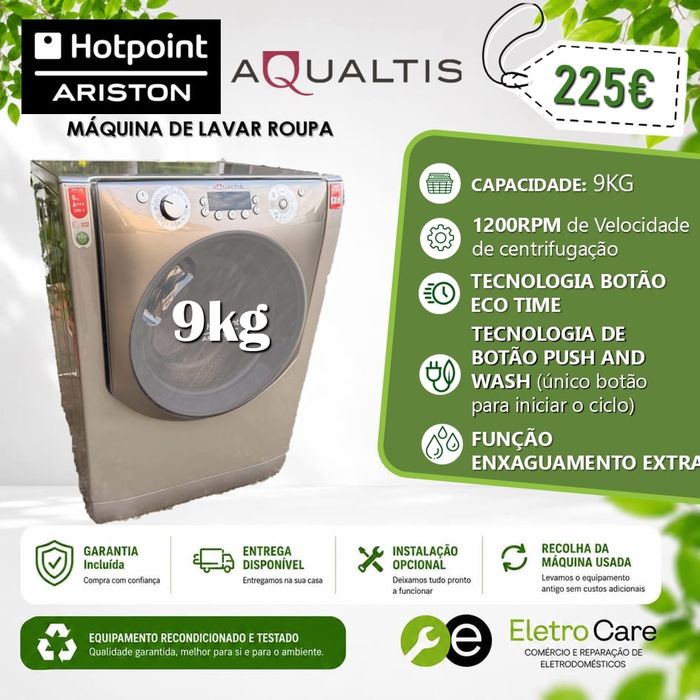 Máquinas de lavar (ENTREGA E GARANTIA)
