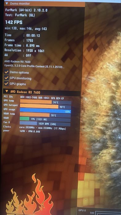 Ігровий ПК з гарантією Ryzen 5 5600 / RX7600 Dual OC / 1 TB NVME SSD