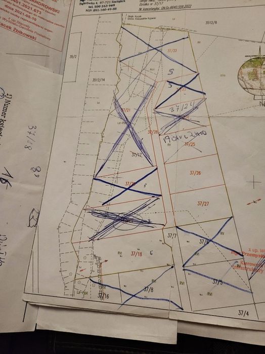 Sprzedam działkę Turzno koło Ciechocinka